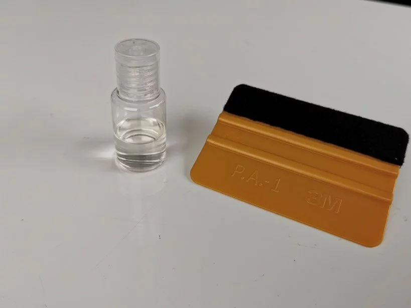 Small window tint tool kit